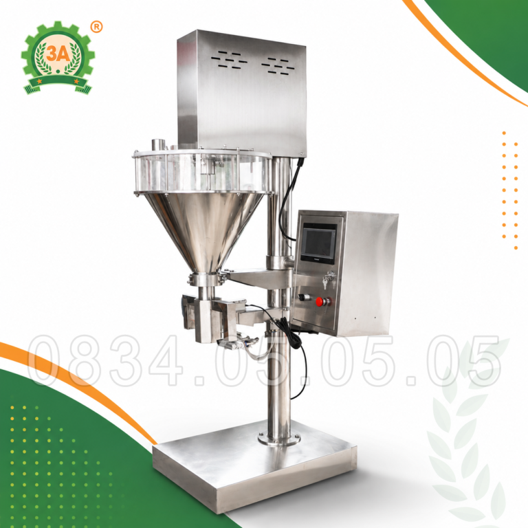 Máy Đóng Gói Bột Cân Định Lượng Trục Vít 3A