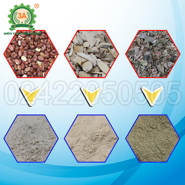 máy nghiền dược liệu