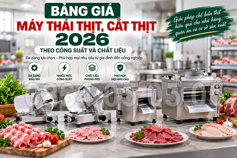 máy thái thịt giá bao nhiêu