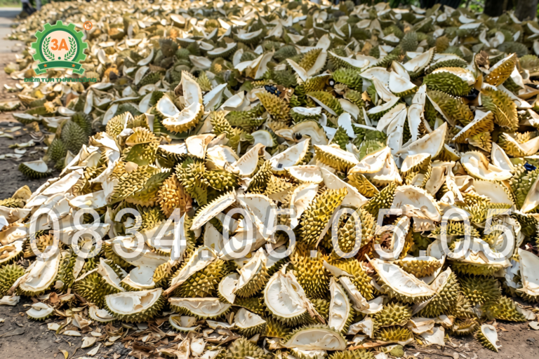 vỏ sầu riêng, nỗi lo chung