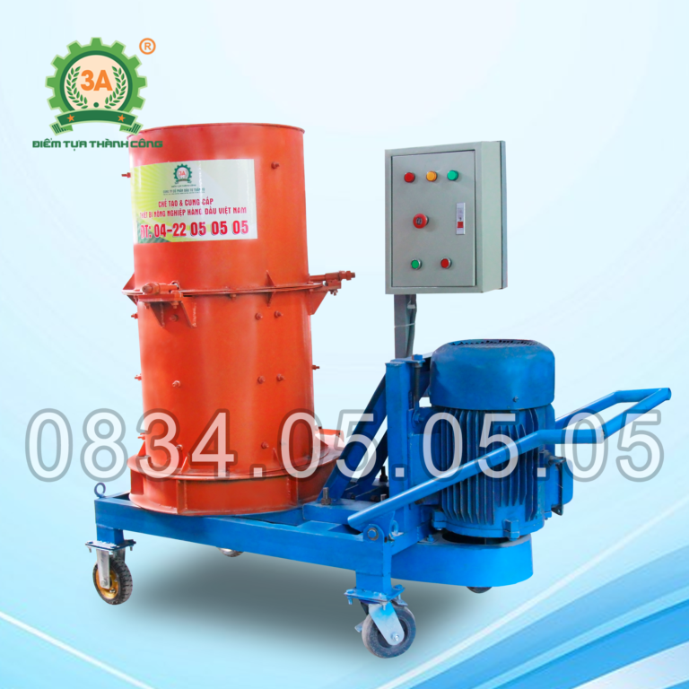 Máy Băm Vỏ Sầu Riêng Làm Phân Bón 3A