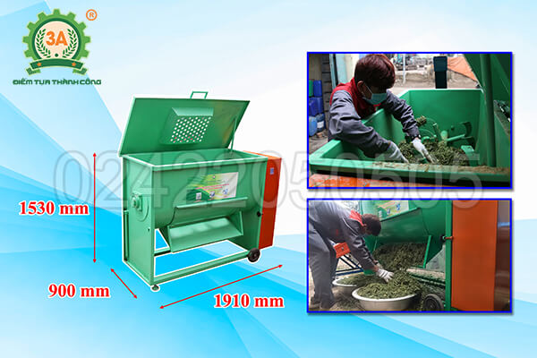 Máy trộn thức ăn chăn nuôi 3A
